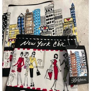 Brighton Travel Pouches or Cosmetic Bags NWT